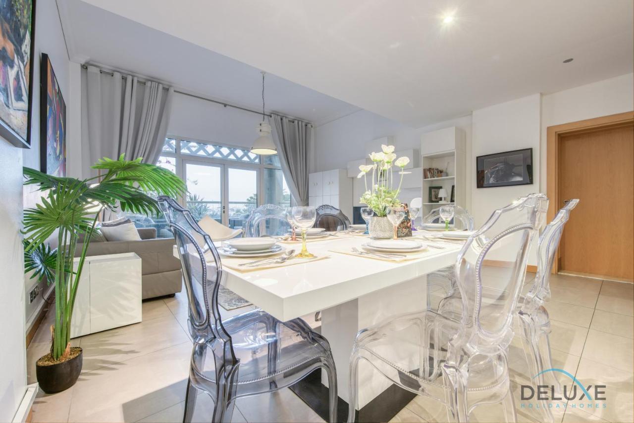 Lively 1 Bedroom At Al Nabat Shoreline 8 Palm Jumeirah By Deluxe Holiday Homes Дубай Экстерьер фото
